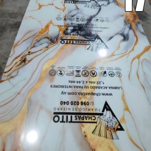 Placa imitacion marmol 017