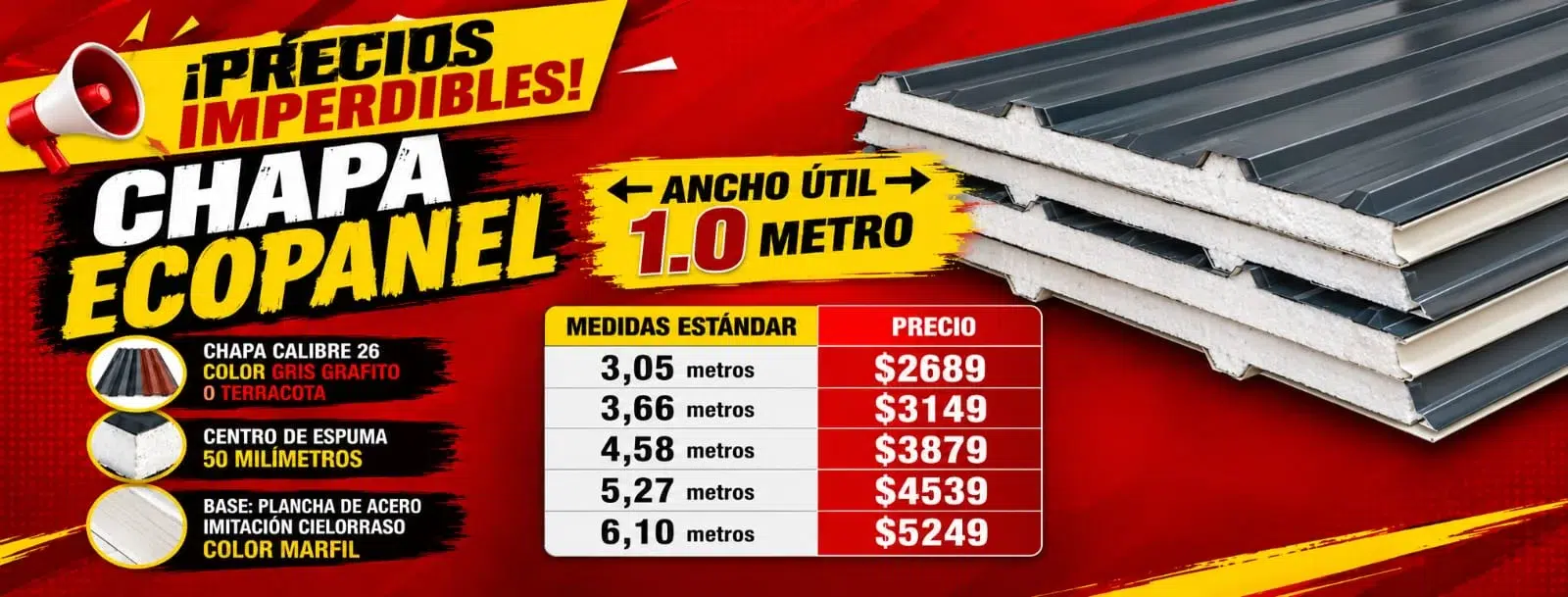 chapa ecopanel